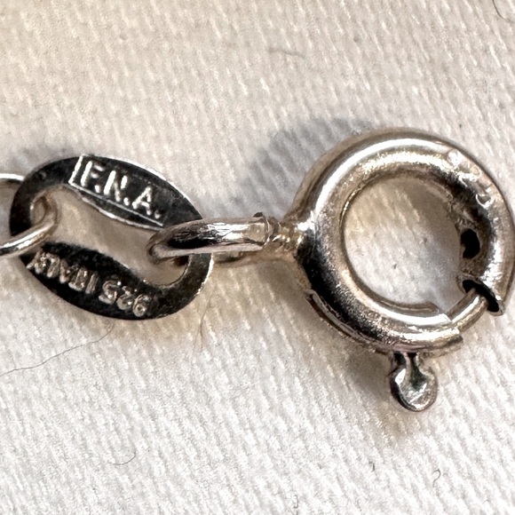 ✨Vintage Italian FNA .925 Sterling Silver Chain Necklace / Bracelet or Anklet✨ - Picture 4 of 16